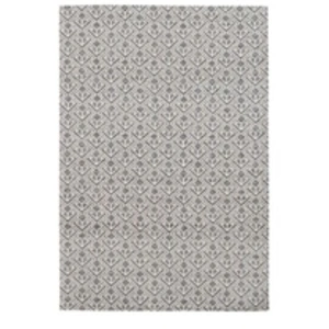 Paris Prix Tapis d'Extérieur Ethnique Yoga Gris & Crème 120 x 170 cm pas cher