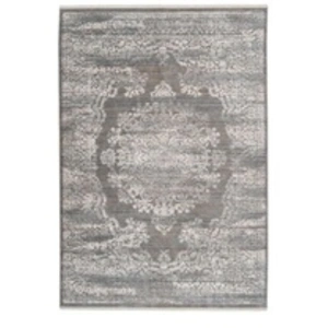 Comparateur de prix : Paris Prix Tapis Vintage à Franges Baroque XII Beige & Marron 200 x 290 cm