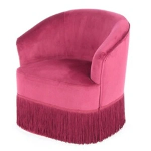 Fauteuil Enfant Design Alfred 50cm Bordeaux pas cher