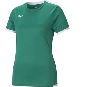Comparateur de prix : PUMA Femme Teamliga Jersey W Shirt, Vert, XL EU