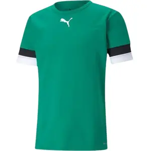 Comparateur de prix : PUMA Homme Teamrise Jersey Shirt, Pepper Green-puma Black-puma White, L EU