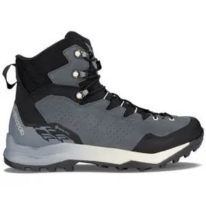 LOWA Bottes moyennes Explorer GTX Mid, bleu ardoise noir, 45 EU pas cher