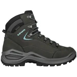 LOWA RENEGADE EVO GTX MID Ws W ASPHALT/TUERKIS 39.5 pas cher