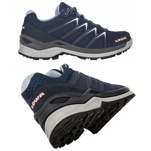 Lowa Innox Pro GTX Lo Ws - Chaussures randonnée femme Navy/Salmon 37.5 pas cher