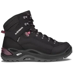 Lowa - Renegade GTX® Mid Ws - Chaussures randonnée femme Black / Prune... pas cher