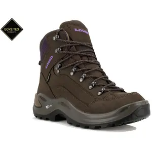 Lowa Renegade GTX Mid Ws - Chaussures randonnée femme Slate / Blackberry 35 pas cher
