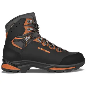 Lowa Camino Evo GTX - Chaussures trekking homme Black / Orange 46.5 pas cher