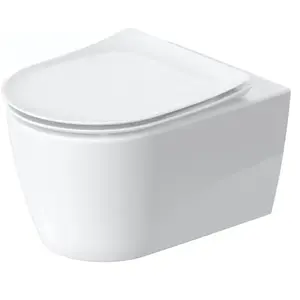 DURAVIT WC suspendu sans bride Soleil by Starck avec abattant frein de chute