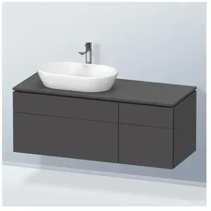 Duravit L-Cube Meuble sous-vasque, 4 tiroirs, LC4876049490000, pas cher