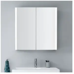 Duravit XSquare Armoire de toilette, 2 portes, XS7112092920000, pas cher