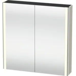 Duravit XSquare Armoire de toilette, 2 portes, XS7112091910000, pas cher