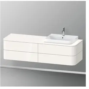 Duravit Happy D.2 Meuble sous-vasque, 4 tiroirs, HP4963R22220010, pas cher