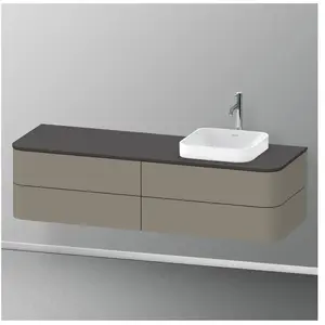 Duravit Happy D.2 Meuble sous-vasque, 4 tiroirs, HP4973R92920010, pas cher