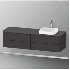 Duravit Happy D.2 Meuble sous-vasque, 4 tiroirs, HP4973R80800010, pas cher