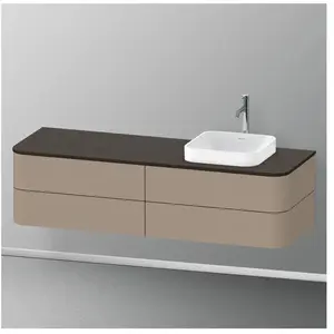 Duravit Happy D.2 Meuble sous-vasque, 4 tiroirs, HP4973R75750010, pas cher