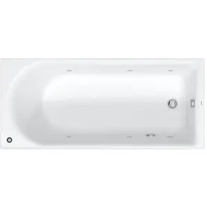 Duravit D-Neo Baignoire balnéo rectangulaire, 760475000JP1000,Vendu parkaufland