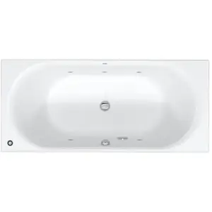 Comparateur de prix : Duravit D-Neo Baignoire balnéo rectangulaire, 760476000JP1000,