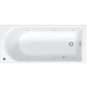 Duravit D-Neo Baignoire balnéo rectangulaire, 760479000JP1000,Vendu parkaufland