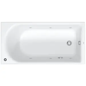 Duravit D-Neo Baignoire balnéo rectangulaire, 760471000JP1000,Vendu parkaufland