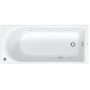 Comparateur de prix : Duravit D-Neo Baignoire balnéo rectangulaire, 760472000JP1000,
