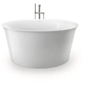 Comparateur de prix : Duravit White Tulip Baignoire en îlot, rond, 700470000000000,