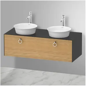 Duravit White Tulip Meuble sous-vasque, 1 tiroir, WT4983BH558, pas cher
