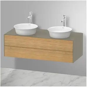 Duravit White Tulip Meuble sous-vasque, 2 tiroirs, WT4988BH5H2, pas cher