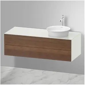 Duravit White Tulip Meuble sous-vasque, 2 tiroirs, WT4987R7736, pas cher