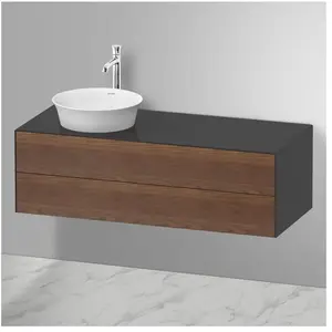Duravit White Tulip Meuble sous-vasque, 2 tiroirs, WT4987L77H1, pas cher