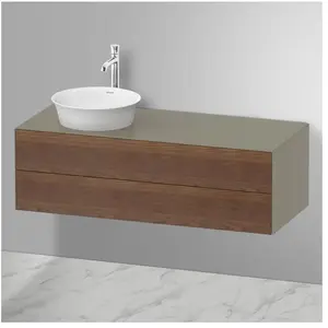Duravit White Tulip Meuble sous-vasque, 2 tiroirs, WT4987L77H2,