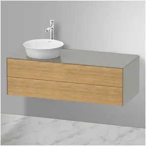 Duravit White Tulip Meuble sous-vasque, 2 tiroirs, WT4987LH592, pas cher