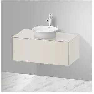 Duravit White Tulip Meuble sous-vasque, 1 tiroir, WT497603939, pas cher