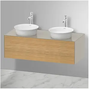 Duravit White Tulip Meuble sous-vasque, 1 tiroir, WT4978BH560, pas cher