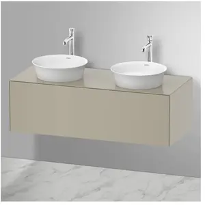 Duravit White Tulip Meuble sous-vasque, 1 tiroir, WT4978B6060, pas cher