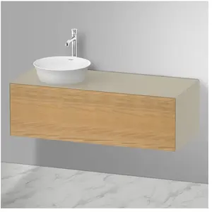 Duravit White Tulip Meuble sous-vasque, 1 tiroir, WT4977LH5H3, pas cher