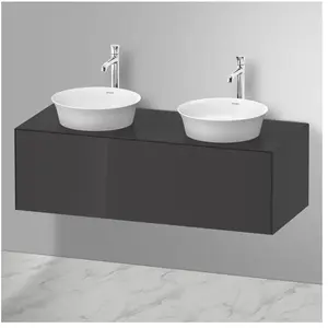 Duravit White Tulip Meuble sous-vasque, 1 tiroir, WT4978BH1H1, pas cher