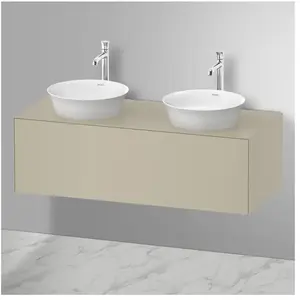 Duravit White Tulip Meuble sous-vasque, 1 tiroir, WT4978BH3H3, pas cher