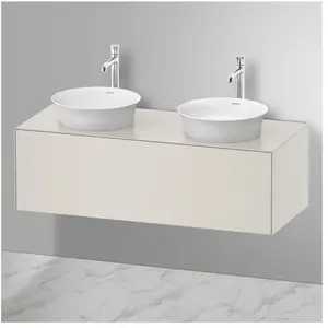 Duravit White Tulip Meuble sous-vasque, 1 tiroir, WT4978B3939, pas cher