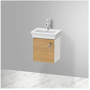 Duravit White Tulip Meuble sous-vasque, 1 porte, WT4250LH539, pas cher