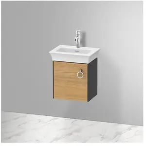Duravit White Tulip Meuble sous-vasque, 1 porte, WT4250LH558, pas cher