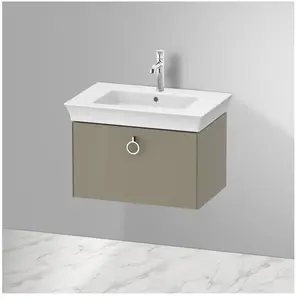 Duravit White Tulip Meuble sous-vasque, 1 tiroir, WT42510H2H2, pas cher