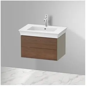 Duravit White Tulip Meuble sous-vasque, 2 tiroirs, WT4341077H2, pas cher