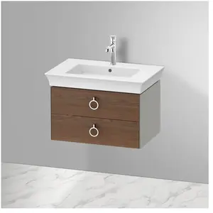 Duravit White Tulip Meuble sous-vasque, 2 tiroirs, WT435107792, pas cher
