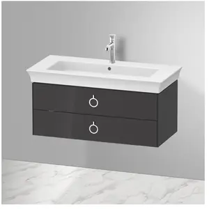 Duravit White Tulip Meuble sous-vasque, 2 tiroirs, WT43520H1H1, pas cher