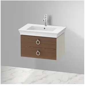 Duravit White Tulip Meuble sous-vasque, 2 tiroirs, WT435107760, pas cher