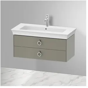 Duravit White Tulip Meuble sous-vasque, 2 tiroirs, WT435209292, pas cher