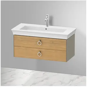 Duravit White Tulip Meuble sous-vasque, 2 tiroirs, WT43520H5H2, pas cher