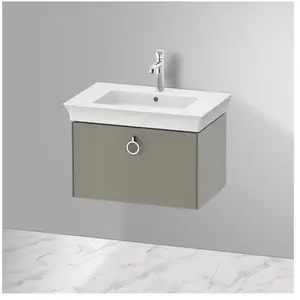 Duravit White Tulip Meuble sous-vasque, 2 tiroirs, WT435109292, pas cher