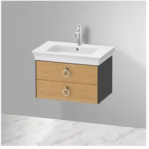 Duravit White Tulip Meuble sous-vasque, 2 tiroirs, WT43510H5H1, pas cher