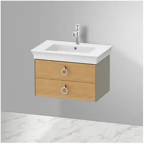 Duravit White Tulip Meuble sous-vasque, 2 tiroirs, WT43510H5H2, pas cher